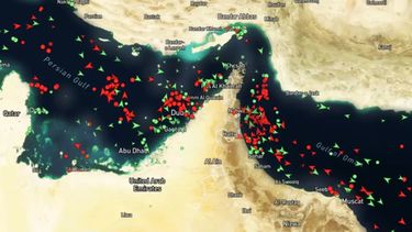 Guerra de Estados Unidos e Israel contra Irán bloquea el Estrecho de Ormuz - Captura de video