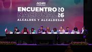 Jornada de trabajo del Encuentro Nacional de Alcaldes y Alcaldesas de Chile - Imagen: @achmchile Jornada de trabajo del Encuentro Nacional de Alcaldes y Alcaldesas de Chile - Imagen: @achmchile