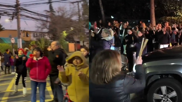 Vecinos de Conchalí, Vitacura y Lampa protestan tras casi seis días sin suministro eléctrico