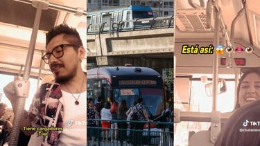 VIDEO| Peruanos alucinan con las micros y el Metro de Santiago: Es impresionante