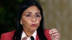Delcy Rodríguez, vicepresidenta ejecutiva del régimen de Maduro asume como presidenta interina