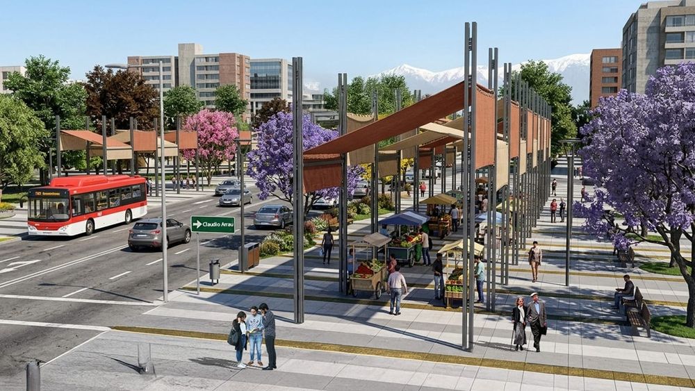 Así se estima que serían las nuevas plazarelas que unirán Pudahuel Sur con Pudahuel Norte - Gentileza Ilustre Municipalidad de Pudahuel