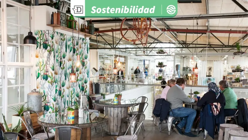 Consumo sostenible y gestión de residuos: Conoce el primer centro comercial del mundo donde todo es reciclado o reutilizado