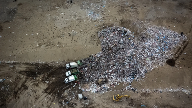 Rellenos sanitarios en Chile. Foto: Agencia Uno. Rellenos sanitarios en Chile. Foto: Agencia Uno.