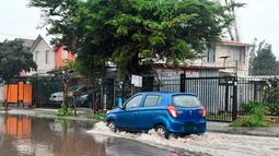 Meteored confirma que río atmosférico traerá mucha lluvia y viento intenso