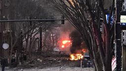 Nashville: Policía confirma que bombazo vino de un auto con mensaje que “explotará en 15 minutos”