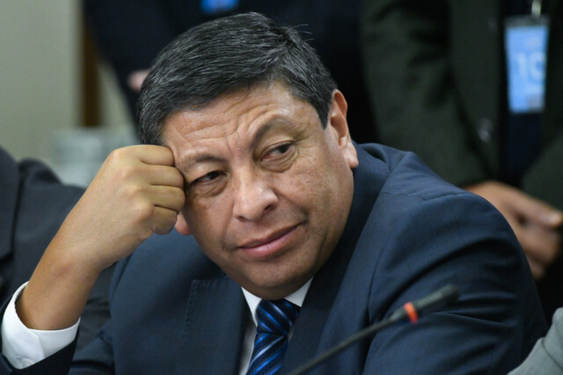 Presidente de la Comisión de Minería y Energía, Cristián Tapia, se refiere a capitalización de Codelco. Créditos: Agencia Uno.&nbsp;