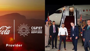 Polémico inicio de la COP 27 por auspicio de Coca-Cola y jets privados