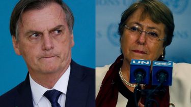 Bolsonaro le enrostra a Bachelet el asesinato de su padre en la dictadura de Pinochet