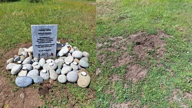 Vandalizan primera piedra de memorial por víctimas de Colonia Dignidad a dos días de instalado