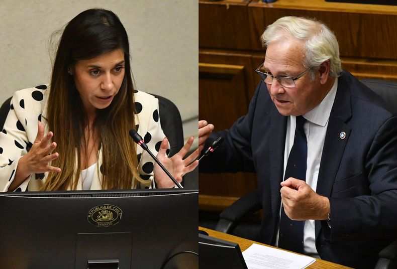 Daniella Cicardini e Ignacio Urrutia discutieron en el Congreso por las APR - Agencia Uno