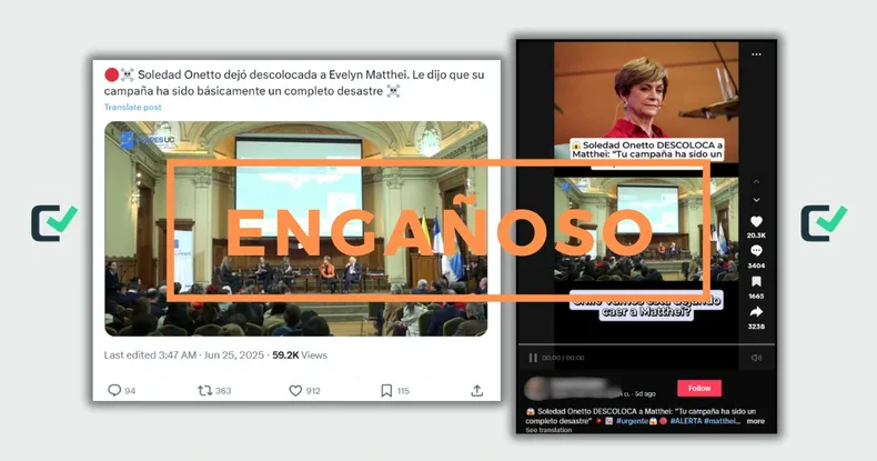 es enganoso que soledad onetto dijera que la campana de matthei ha sido un completo desastre.webp