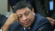 Presidente de la Comisión de Minería y Energía, Cristián Tapia, se refiere a capitalización de Codelco. Créditos: Agencia Uno.&nbsp;