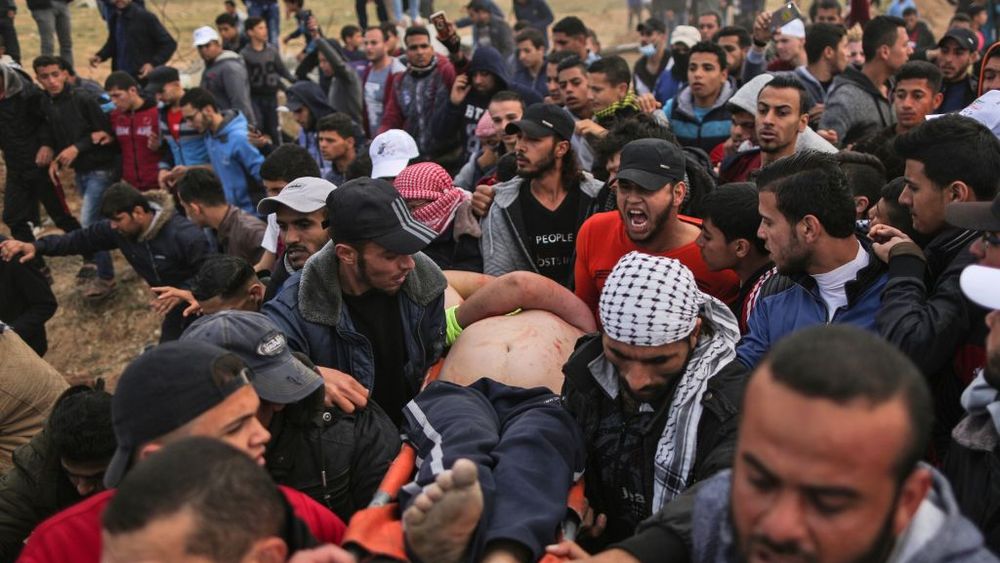 Crisis total en Gaza: Ejército israelita asesina a 14 palestinos y deja más de 1.200 heridos de bala