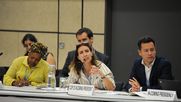 ministra schmidt descarta firma del acuerdo de escazu y define cinco prioridades politicas para la cop25