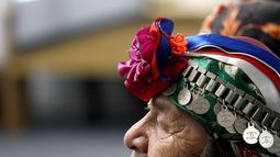 Imagen referencial - Mujer mapuche