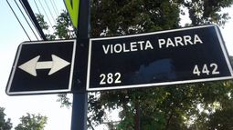 VOCES| Violeta Parra: En la calle Jaime Guzmán, no