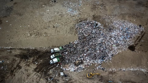 Rellenos sanitarios en Chile. Foto: Agencia Uno.&nbsp;