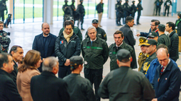 Presidente Kast inspecciona traslado de reos de alta peligrosidad a centro penitenciario en Talca. Créditos: Agencia Uno,&nbsp;