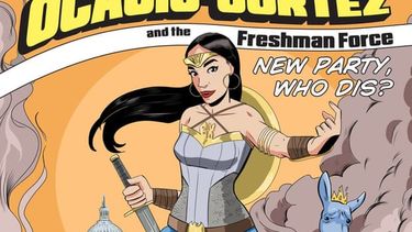 De congresista a personaje de cómic: Editorial Devil’s Due convierte a Alexandria Ocasio-Cortez en heroína