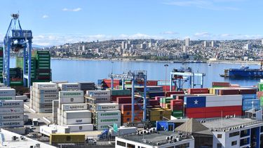 Imagen del puerto de Valparaíso - Agencia Uno