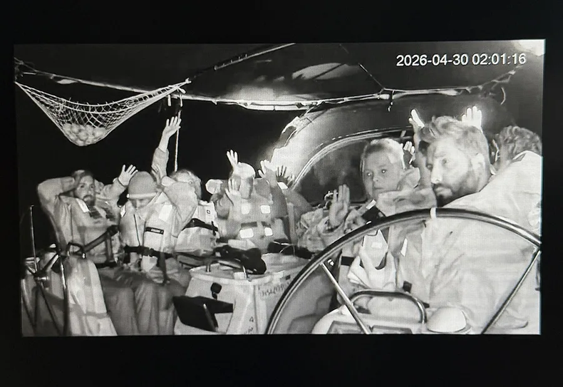 Imagen de los activistas detenidos por Israel - Agencia EFE