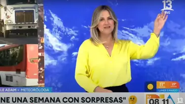 Aviso meteorológico por tormentas eléctricas en tres regiones y Michelle Adam advierte: es un sistema frontal muy alargado