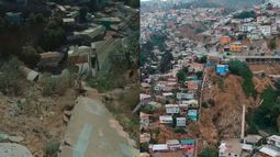 Así de empinada es la famosa Escalera de la Muerte de Valparaíso en Cerro Cousiño / Captura de video