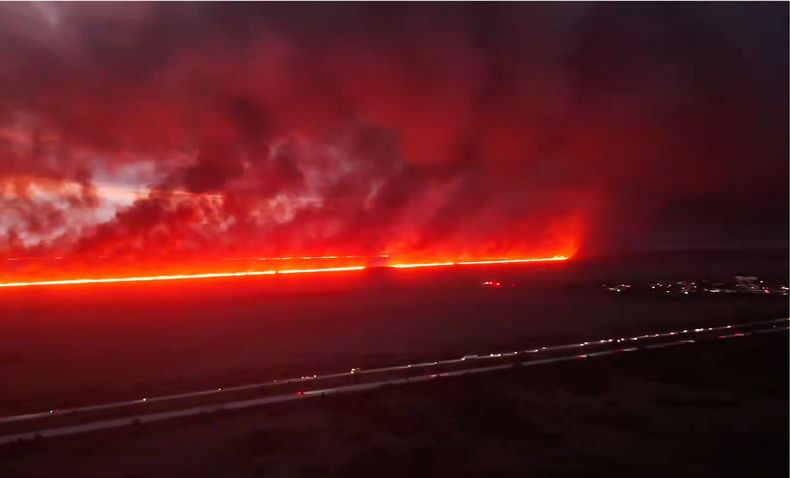 Incendios forestales en los Everglades de Estados Unidos - Captura de video