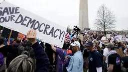 Hands off: Masivas movilizaciones en varias ciudades de EEUU exigen la renuncia del presidente Donald Trump