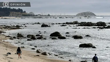 El Desconcierto | 26924 una pareja caminando en la playa.webp