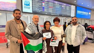 Macarena Chahuán en Chile tras ser interpeceptada por Israel - Imagen cedida