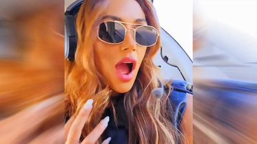 Pamela Díaz sufre susto de su vida: Helicóptero en que iba sufrió desperfecto en pleno vuelo