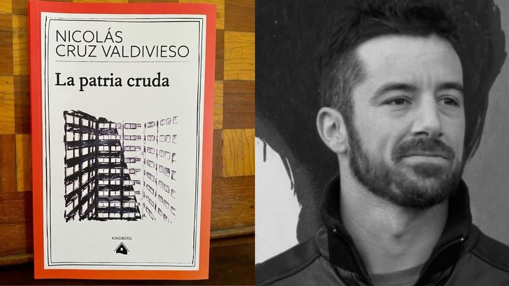La patria cruda (Editorial Kindberg, 2026) de Nicolás Cruz Valdivieso.