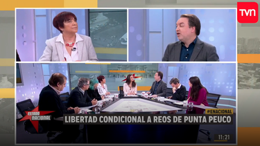 Carmen Hertz le da una clase de Derecho a Gonzalo Müller: Ninguno de estos criminales entregó antecedentes