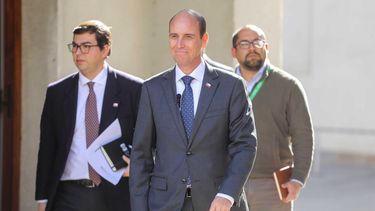 Ministro Martín Arrau habló en La Moneda - Agencia Uno