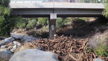 FOTOS| Los daños del aluvión que afectó al sector Calle Larga de Los Andes