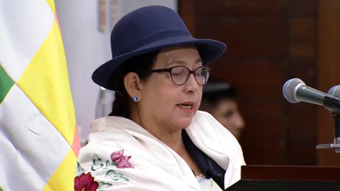 La canciller de Bolivia dice que la reivindicación marítima ante Chile sigue de pie