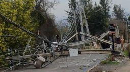 Santiago tras el viento: 360 semáforos apagados, árboles aún en calles y 225 mil clientes sin luz
