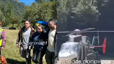 El rescate de Javiera Coña, la joven desaparecida en Cochamó haciendo trekking, tras cinco días de intensa búsqueda