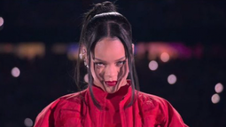 VIDEO| ¿Está embarazada? Rihanna deleita con su impecable show en el Super Bowl 2023