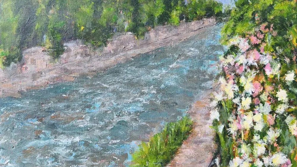 Claudia Adriazola inaugura exposición Pintura Exterior en Valparaíso: Una mirada sensorial al paisaje chileno