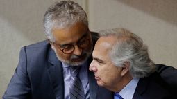 Luis Hermosilla del Caso Audios junto a Andrés Chadwick - Agencia Uno