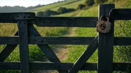 Cerraron con portón y candado camino usado por 21 años: Vecinos quedaron sin acceso a sus propiedades y Corte ordena reabrirlo