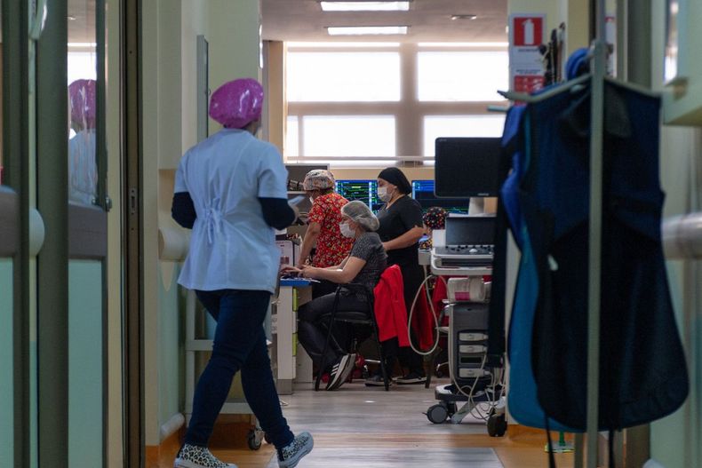 Imagen del pasillo de un hospital / Agencia Uno