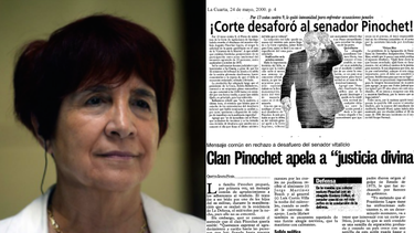 HEMEROTECA| El día en que Carmen Hertz denunció a Pinochet por violación de los DD.HH.