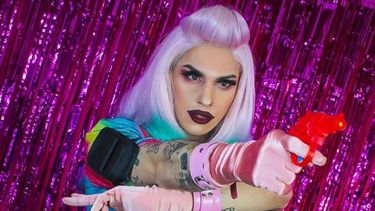 Dyhzy, el hijo drag queen y cosplayer del candidato a la presidencia de Argentina Alberto Fernández