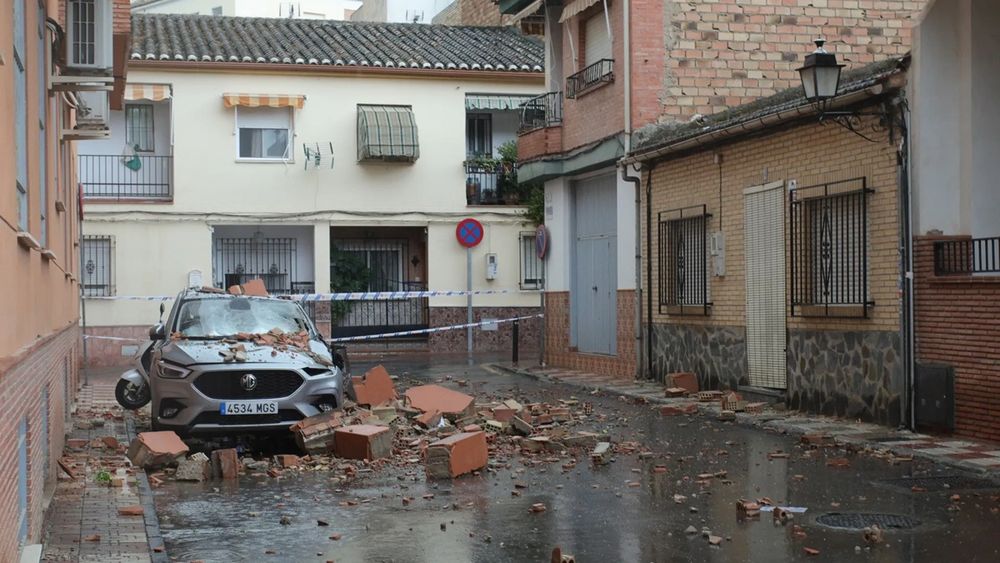 Temblor en Granada, España, dejó daños en edificaciones - Agencia EFE