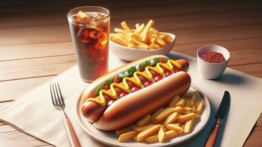 ¿Completos en plato de vidrio? Malls aplican ley que prohíbe desechables en locales de comida