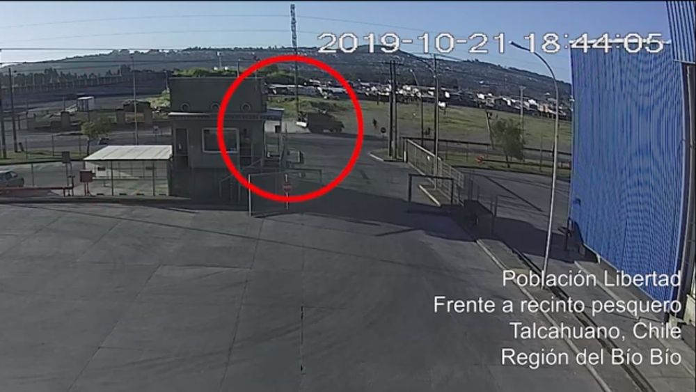 VIDEO| El registro que comprueba que una patrulla de la Armada atropelló a un manifestante en Talcahuano